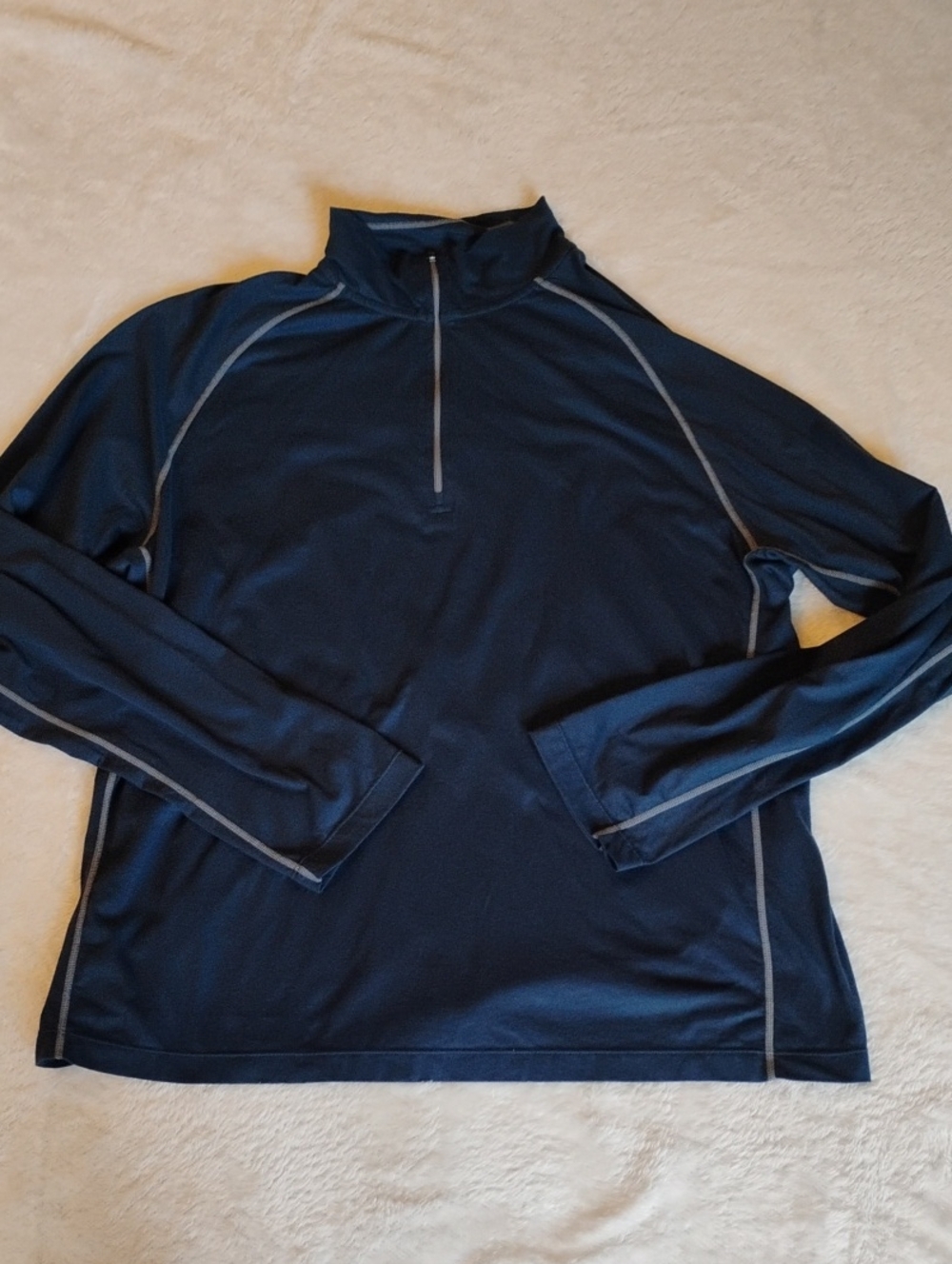 Cloudveil Quarter Zip Navy Pullover